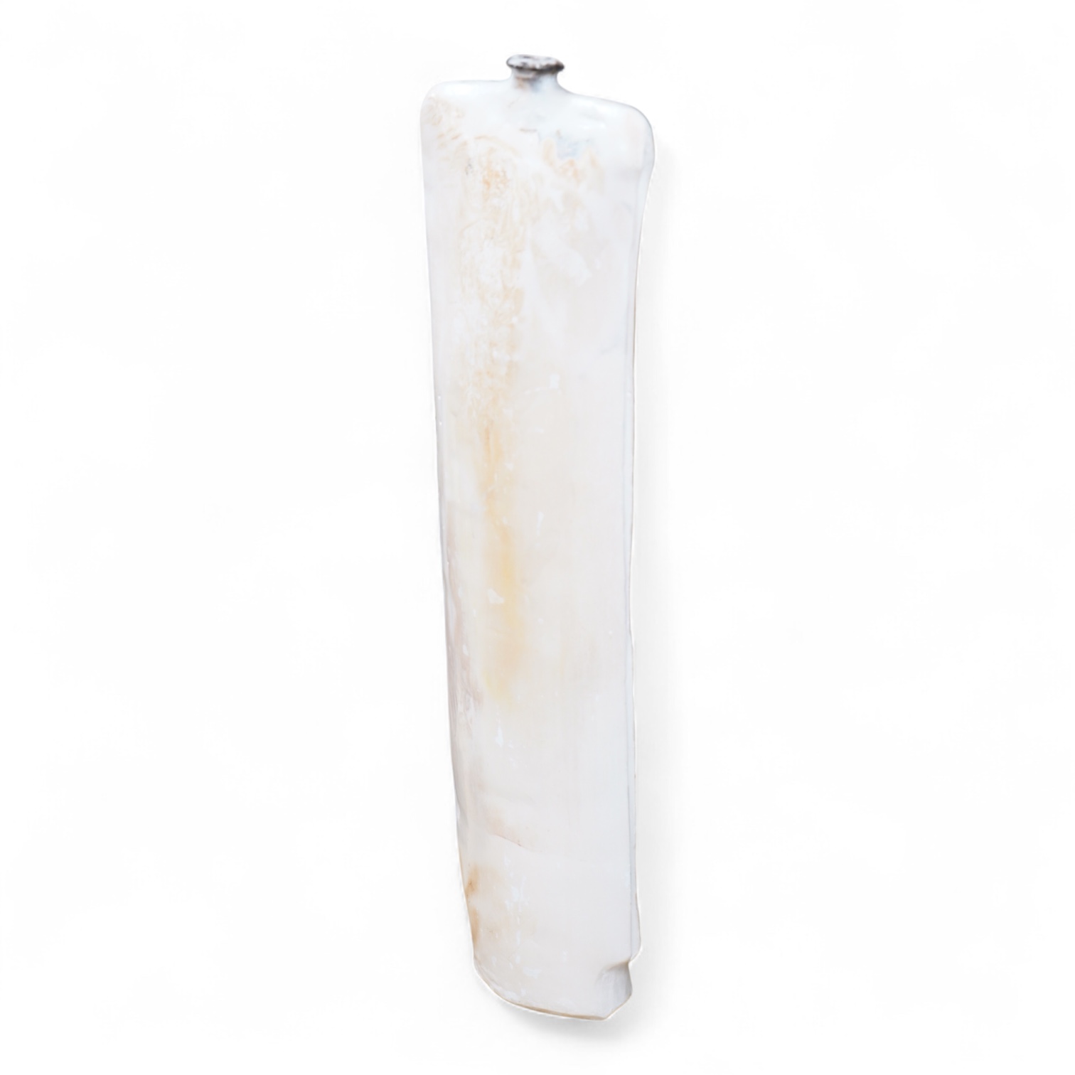 John Bedding (contemporary), a tall studio pottery vase, impressed stamp to the top of the foot rim, 57cm high